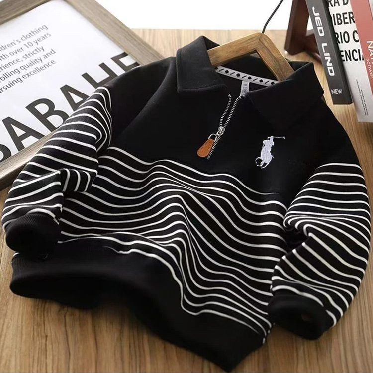Boys Striped Sweatshirt