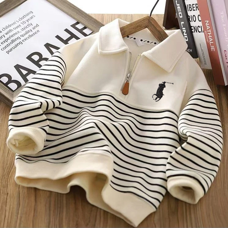 Boys Striped Sweatshirt