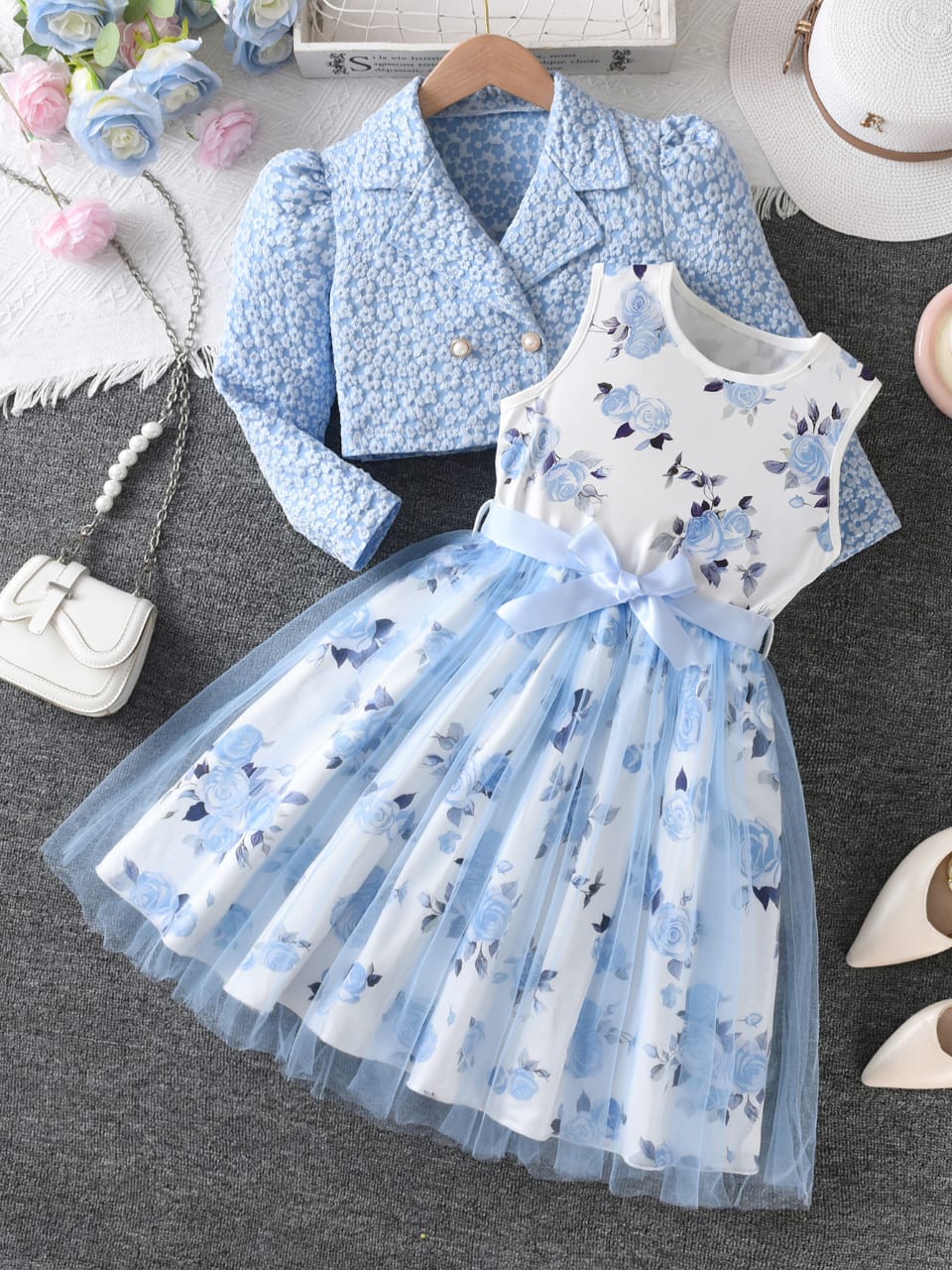 Girls Dress Set