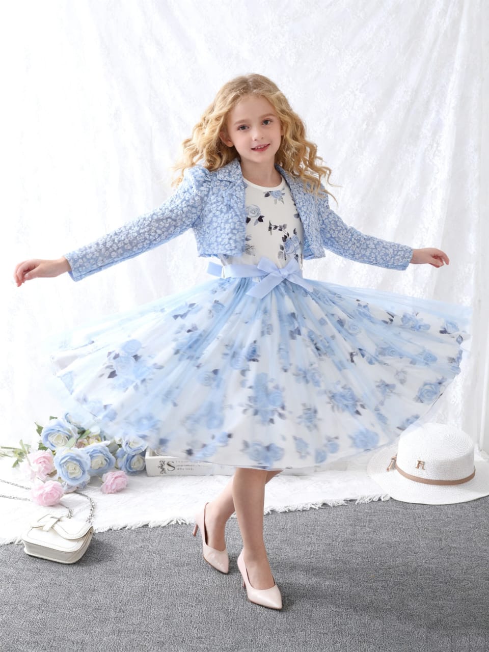 Girls Dress Set