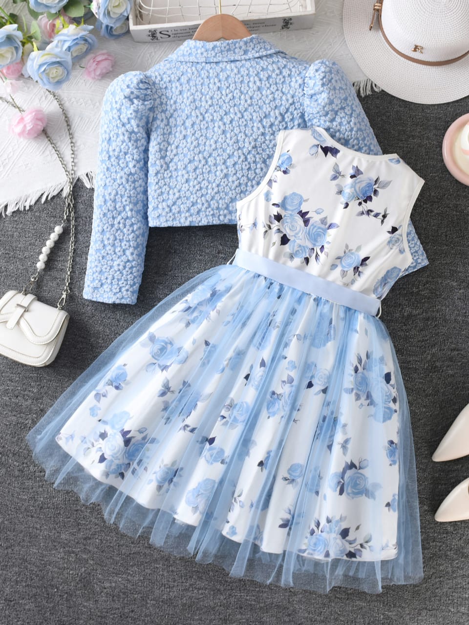 Girls Dress Set