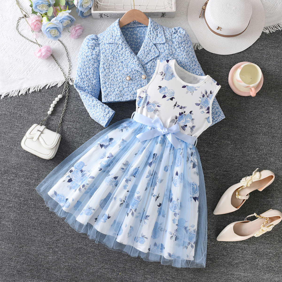 Girls Dress Set