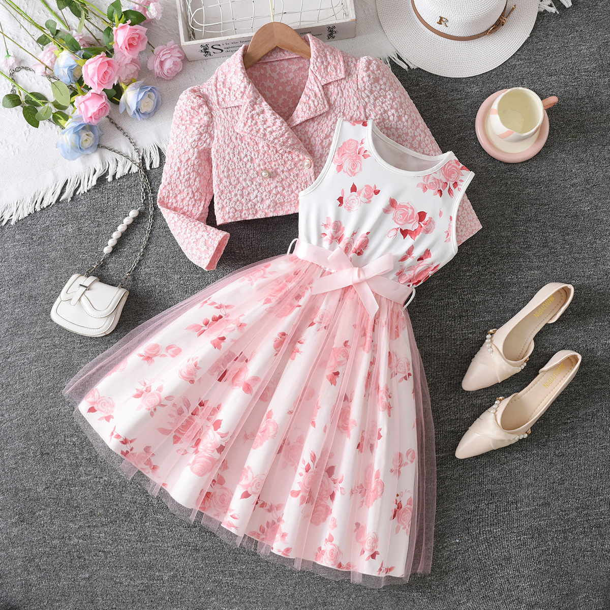 Girls Dress Set
